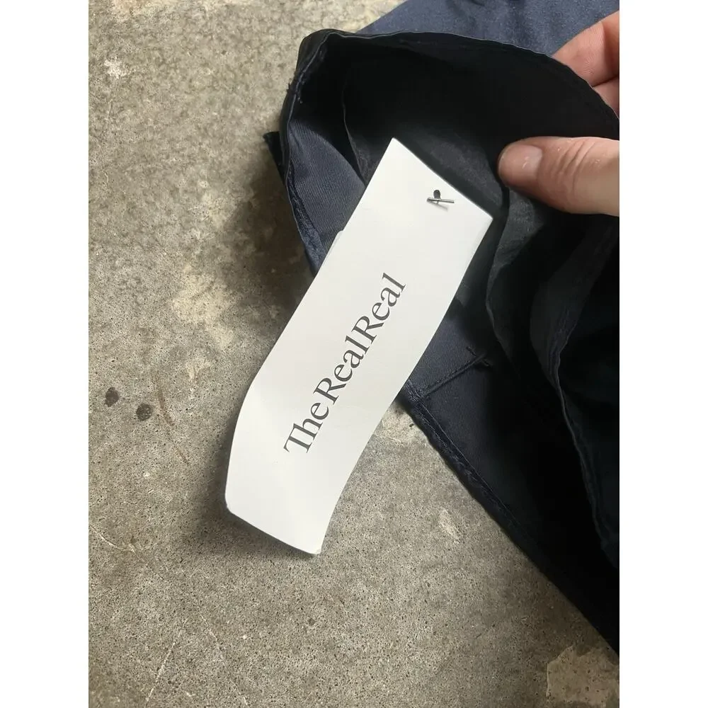 Vera Wang Blue‎ Silk Knee-Length Cocktail Dress Size 6